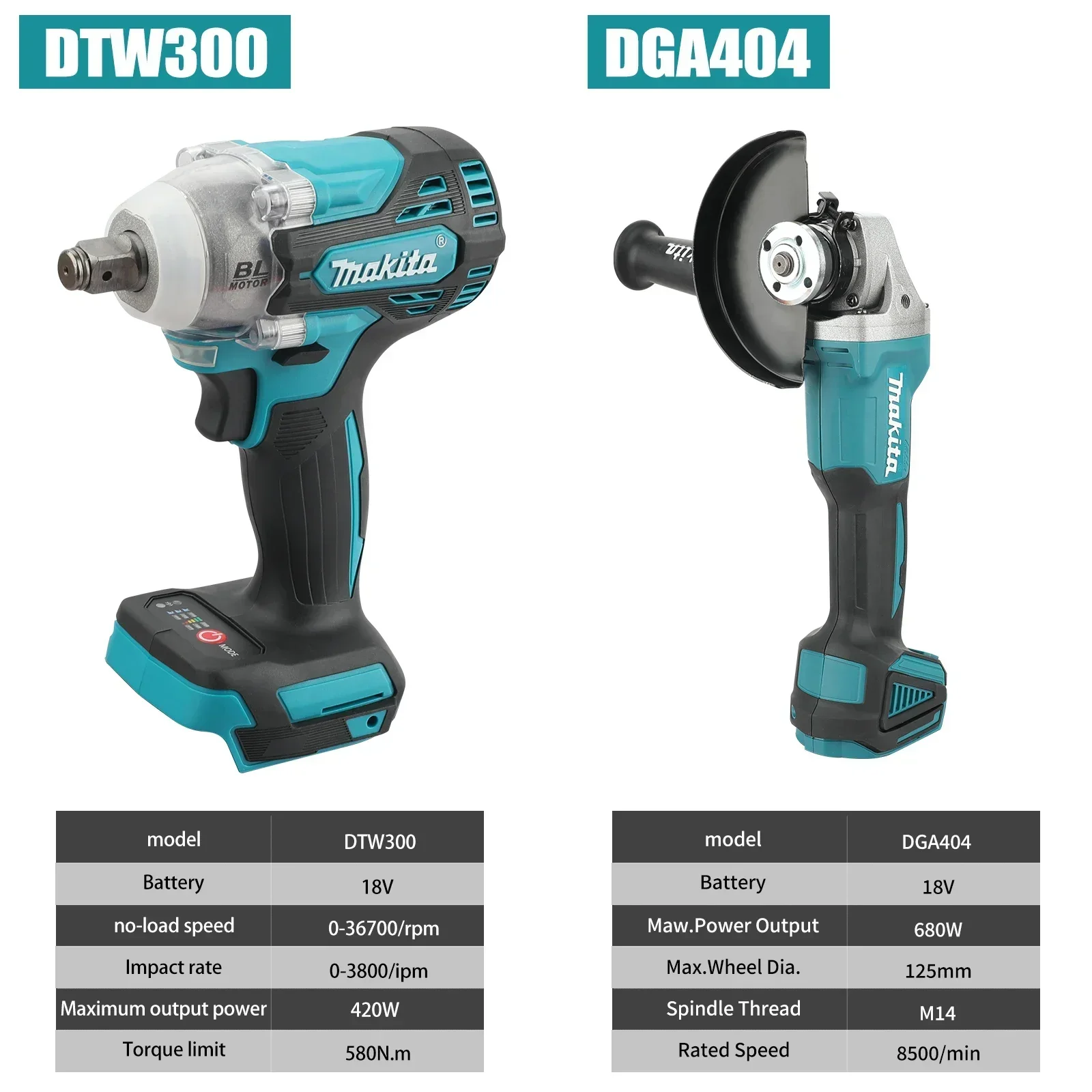 For Makita DTW300 Or DGA404 Co - đánh giá và giá Makita Drill Dtw300
