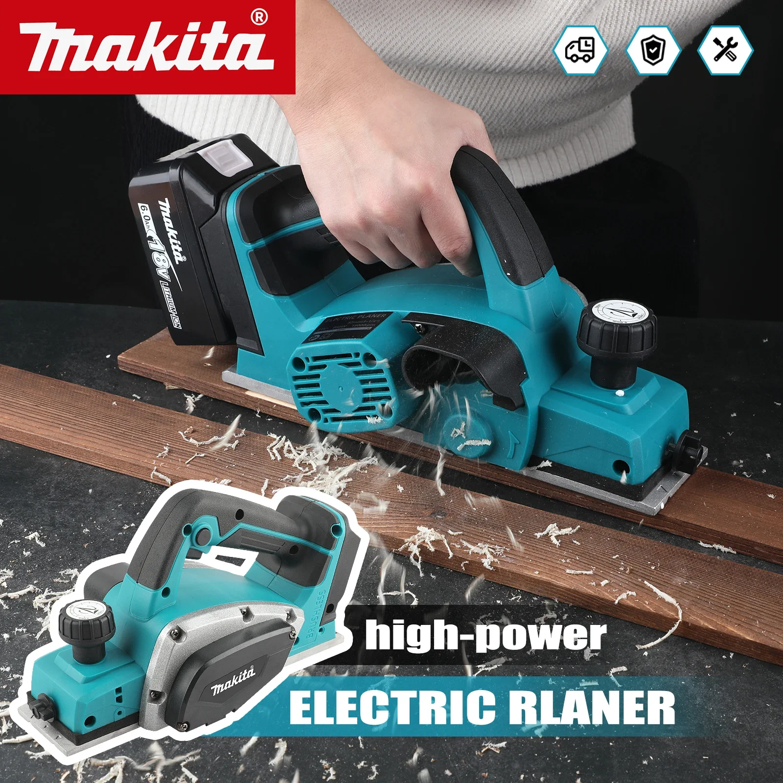 DKP180 Brushless Cordless Elec - đánh giá và giá Planer Handheld Electric