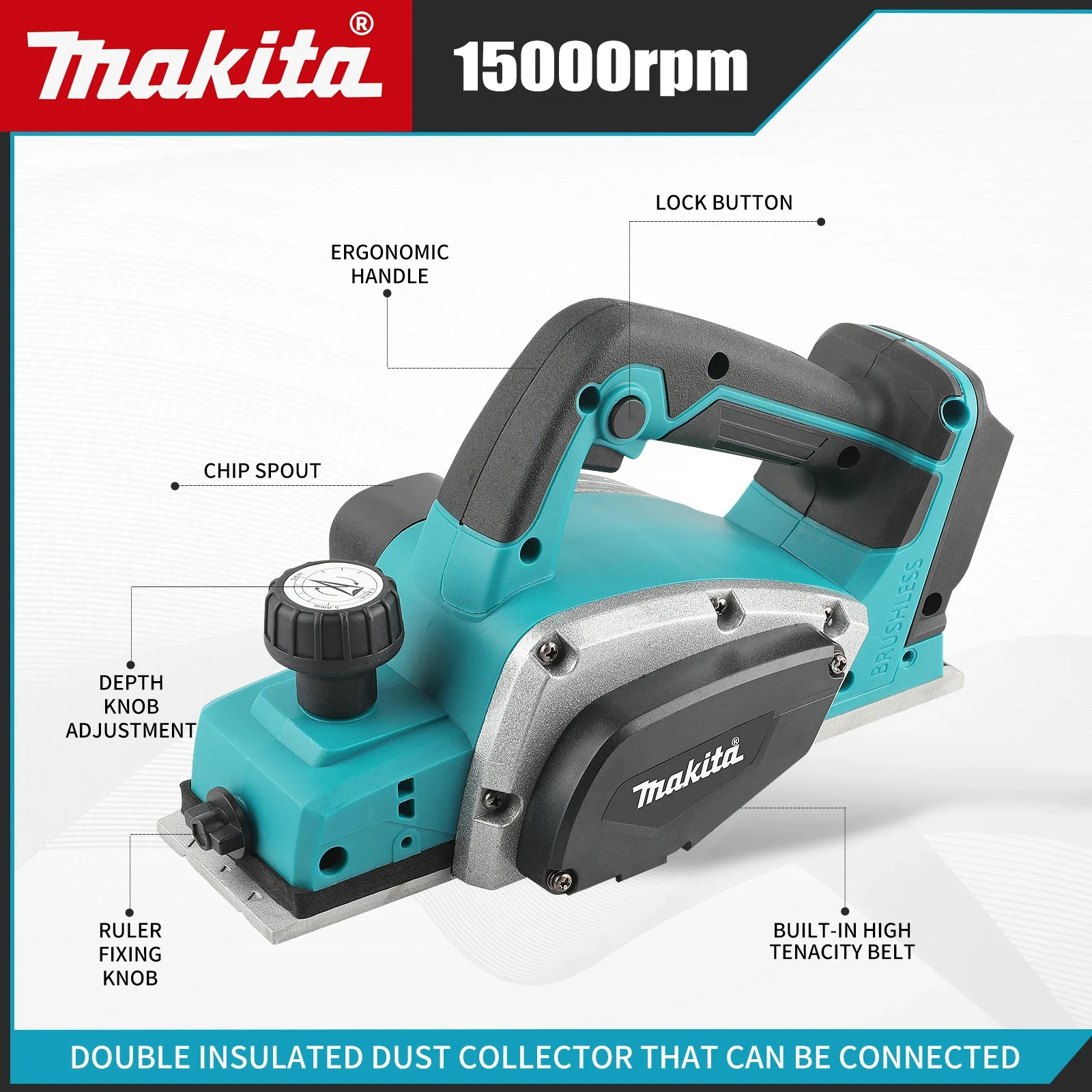DKP180 Brushless Cordless Elec - đánh giá và giá Planer Handheld Electric