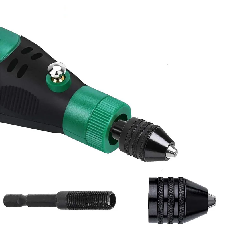 Mini Keyless Drill Chuck 0.3-8 - đánh giá và giá Power Xchange Tools